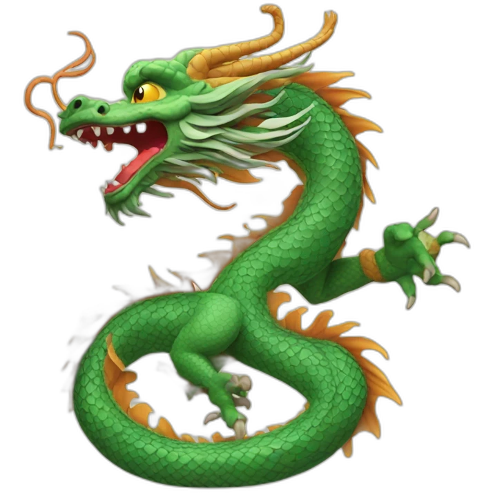 Chinese dragon emoji
