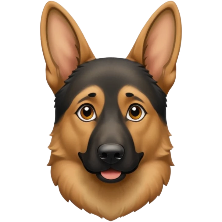 German shepherd emoji