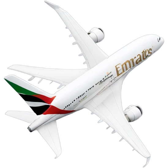 Emirates plane emoji