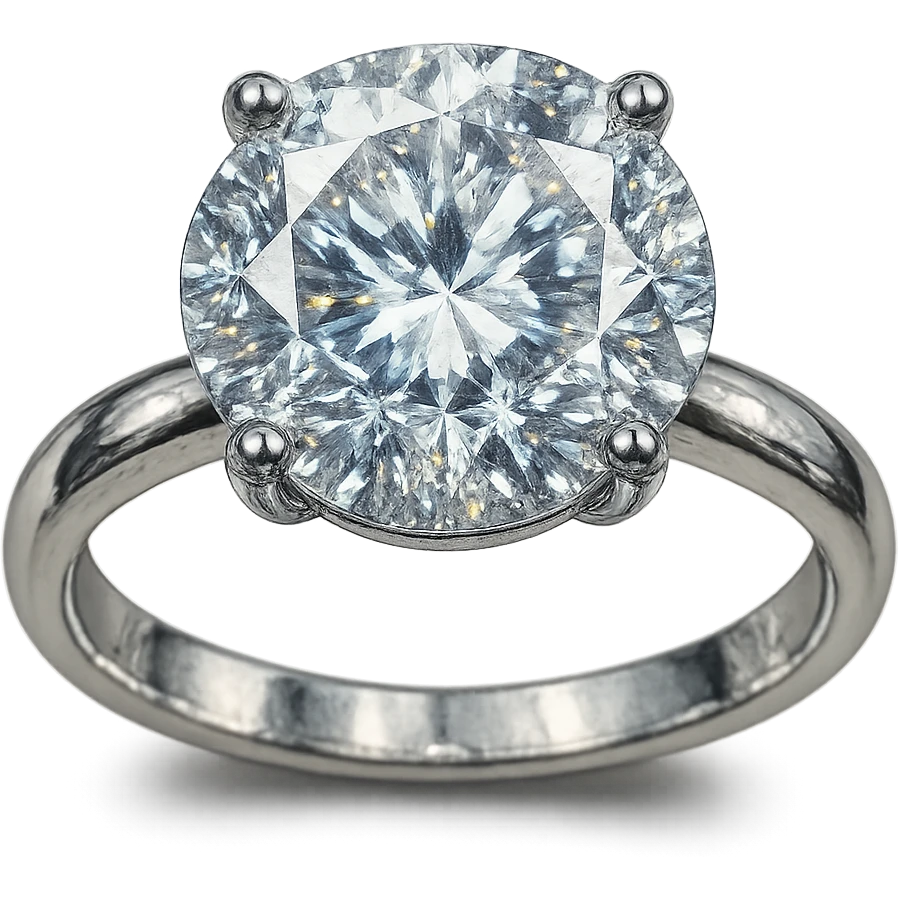 sparkly gemstone ring emoji