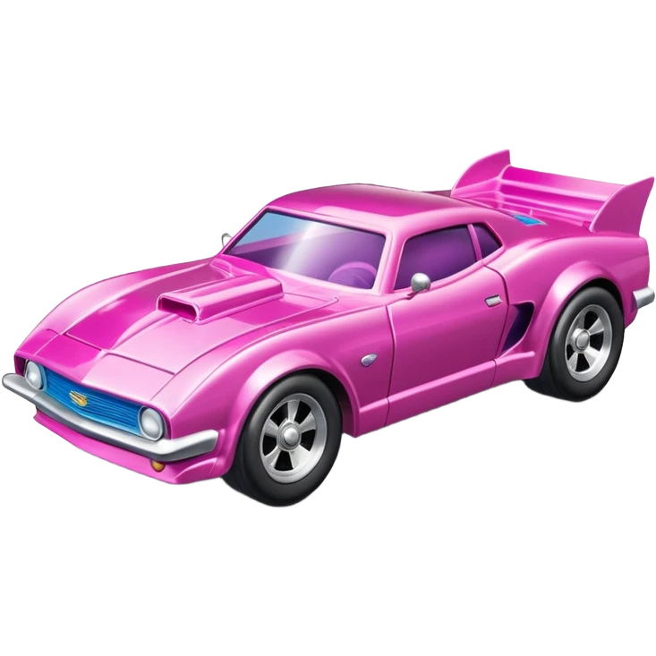 Машинка HotWheels розового цвета в классической упаковке HotWheels. emoji