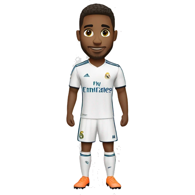 a footballer  that plays for Real Madrid emoji