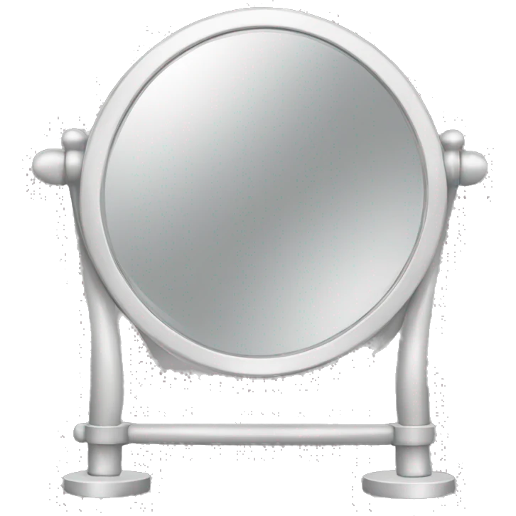 Vanity mirror emoji