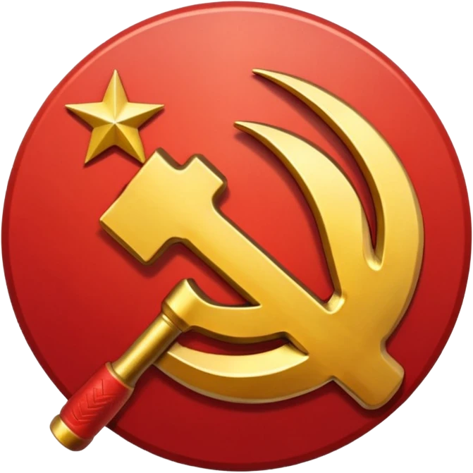 hammer and sickle emoji