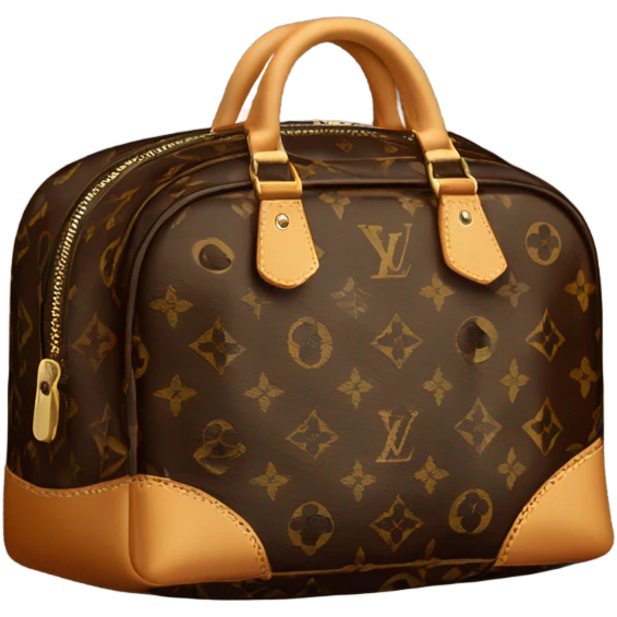 Louis Vuitton cosmetic bag  emoji