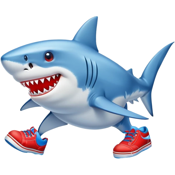 Tiburon con zapatos  emoji