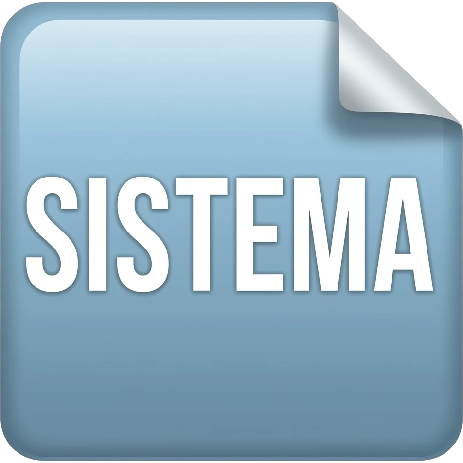Archivo zip con la palabra "SISTEMA" emoji