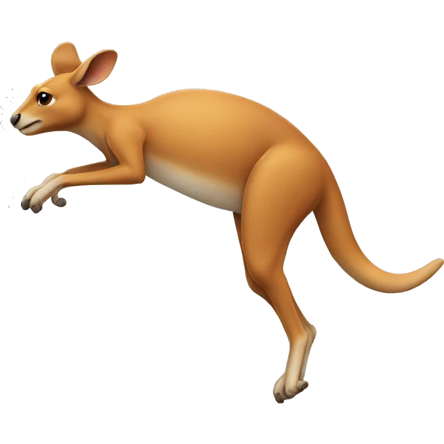 kangarootouch down emoji