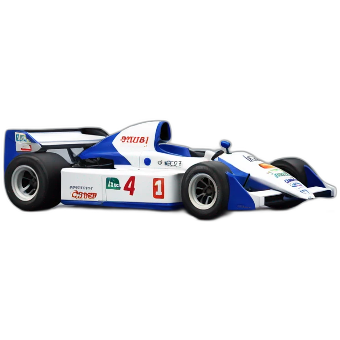 1991 ligier F1 car emoji