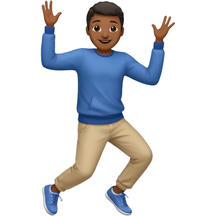 dans eden siyahi emoji