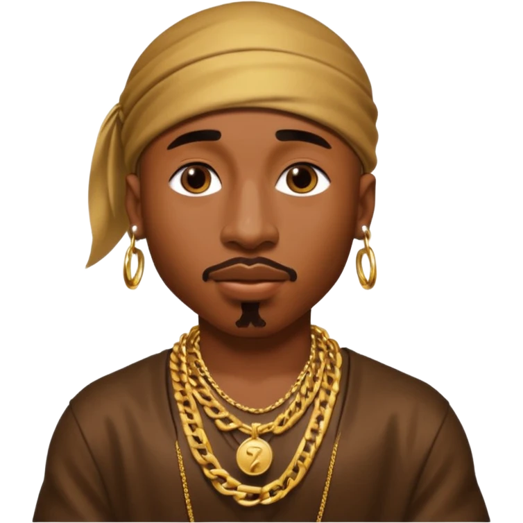 tupac qui chante emoji