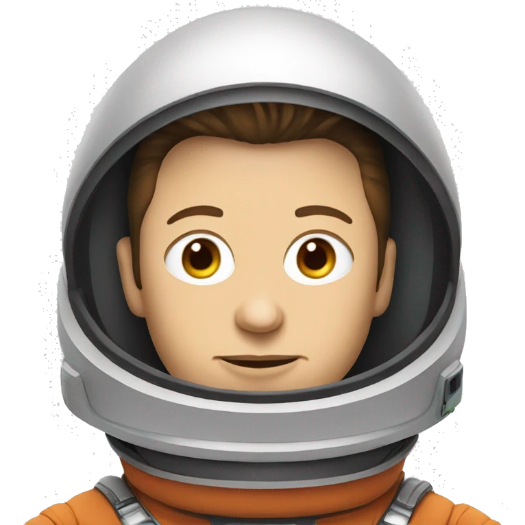 elon musk in spacesuit emoji