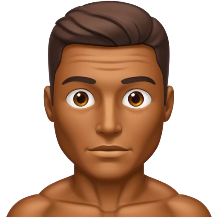 bronze man emoji