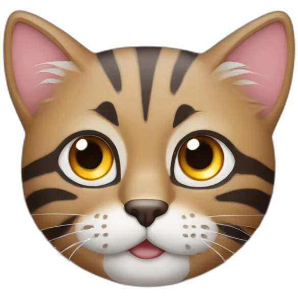 Gato riendo con lágrimas en sus ohos emoji