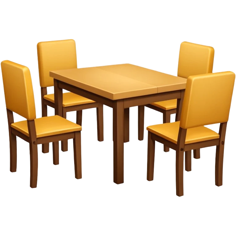 Mesa de comedor emoji