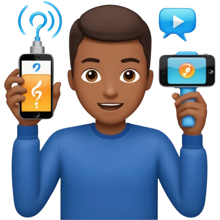 pumping out videos emoji