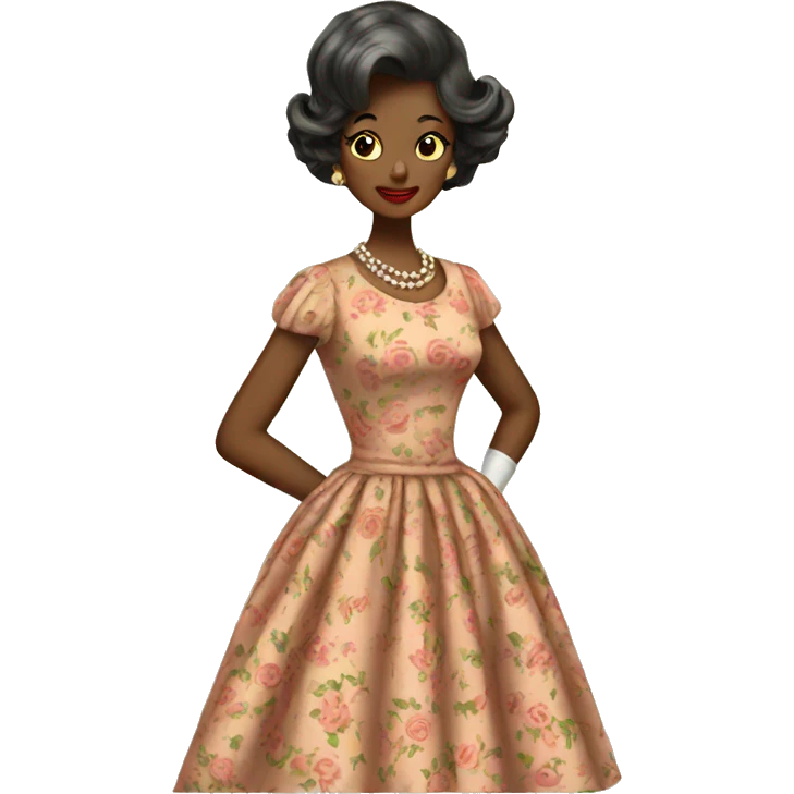 Beautiful vintage dress  emoji