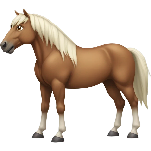Strong horse emoji