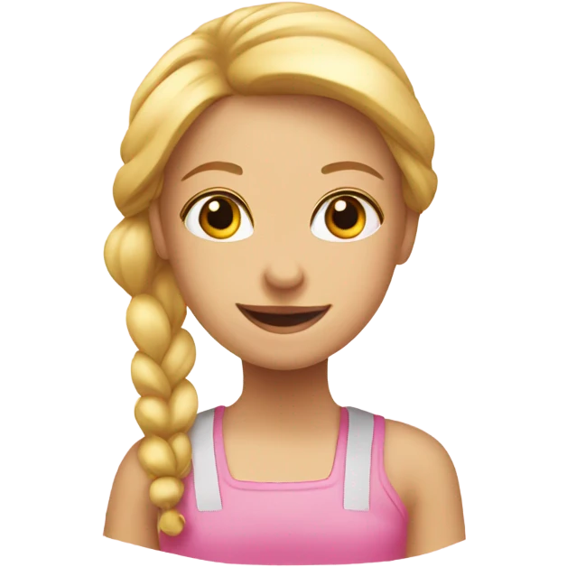 The girls room sign pink  emoji