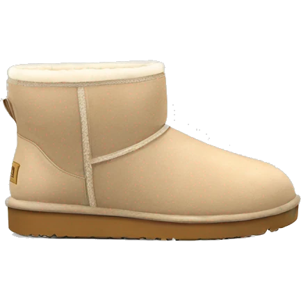 ugg mini beige emoji