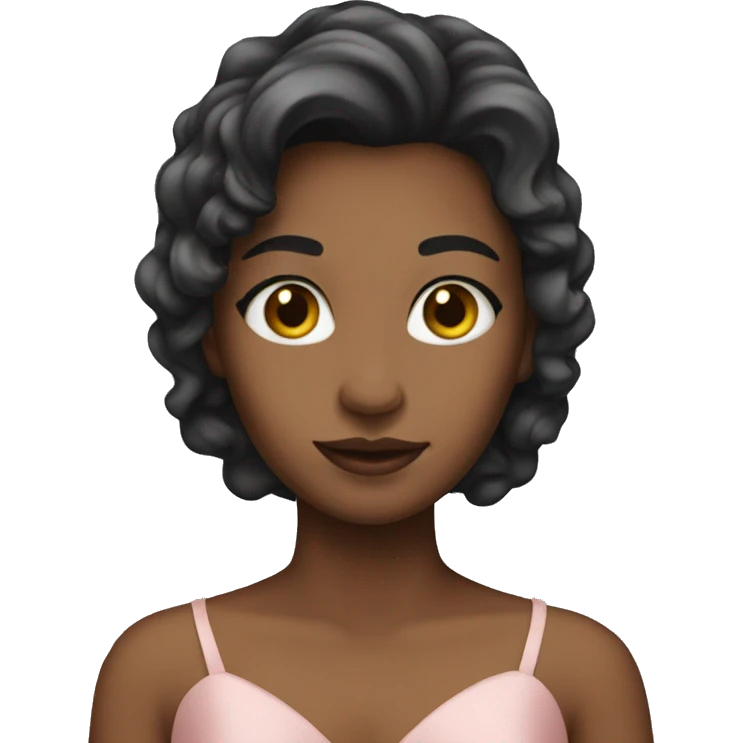 girl in gown emoji