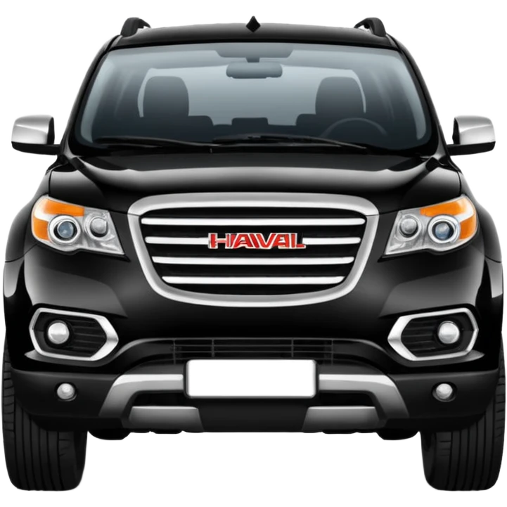 Haval H5 2025 black Looks like a Tahoe emoji