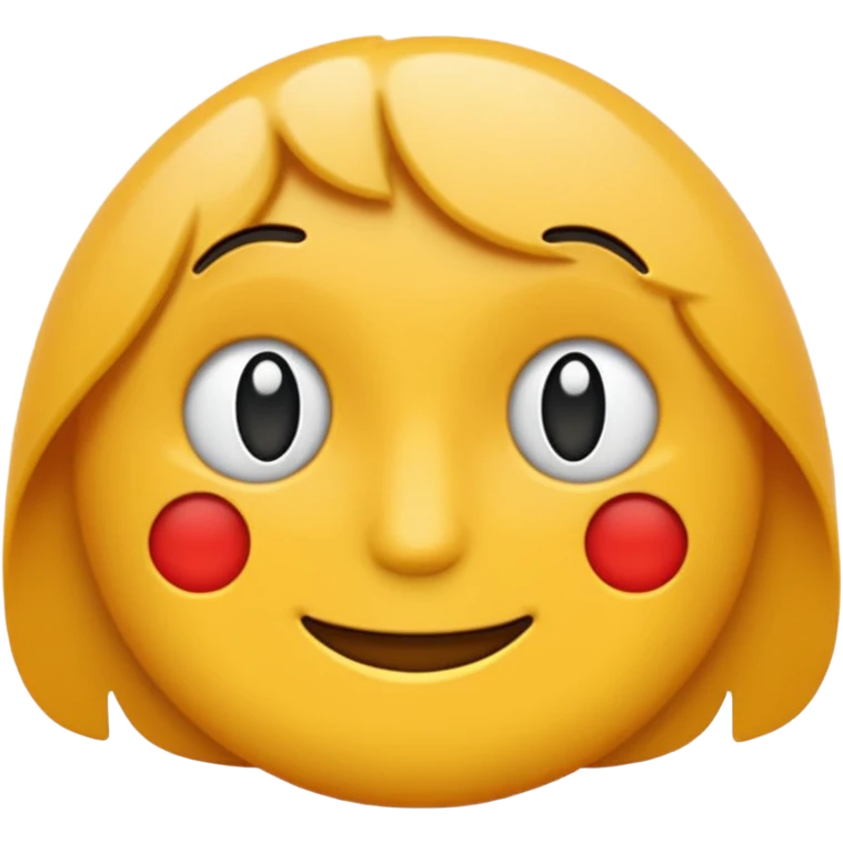 Flat emoji-style icon, bold strokes, rounded shapes, high contrast, simple geometry, transparent background. emoji