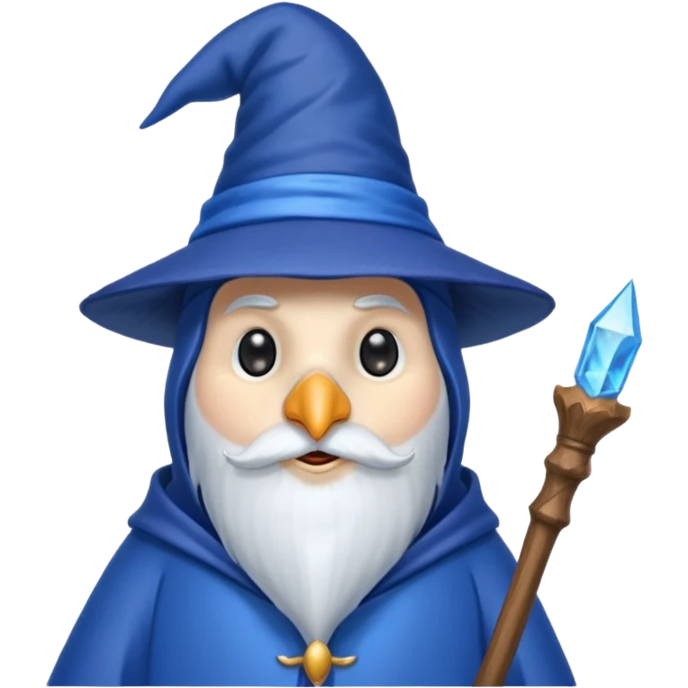 Penguin Wizard emoji
