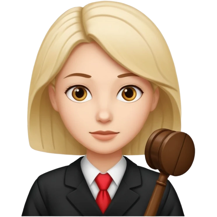 
female lawyer helping a man emoji
