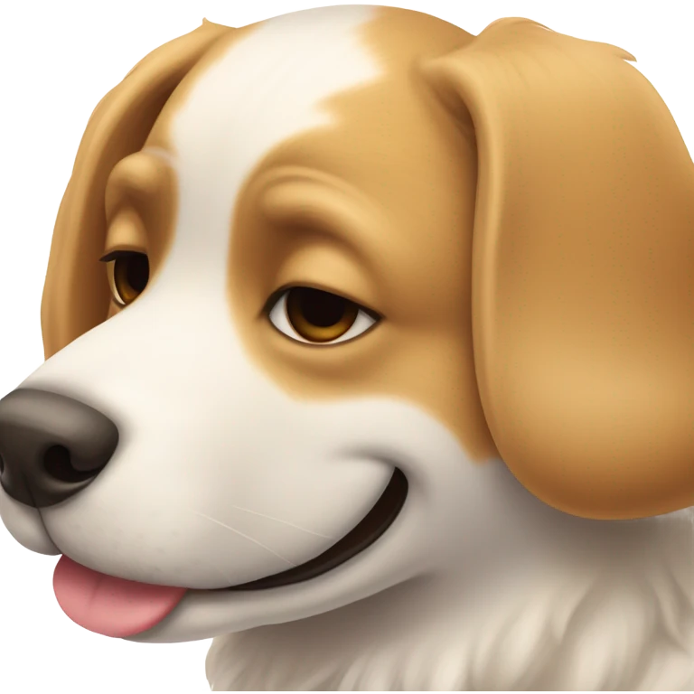 Kiss dog emoji