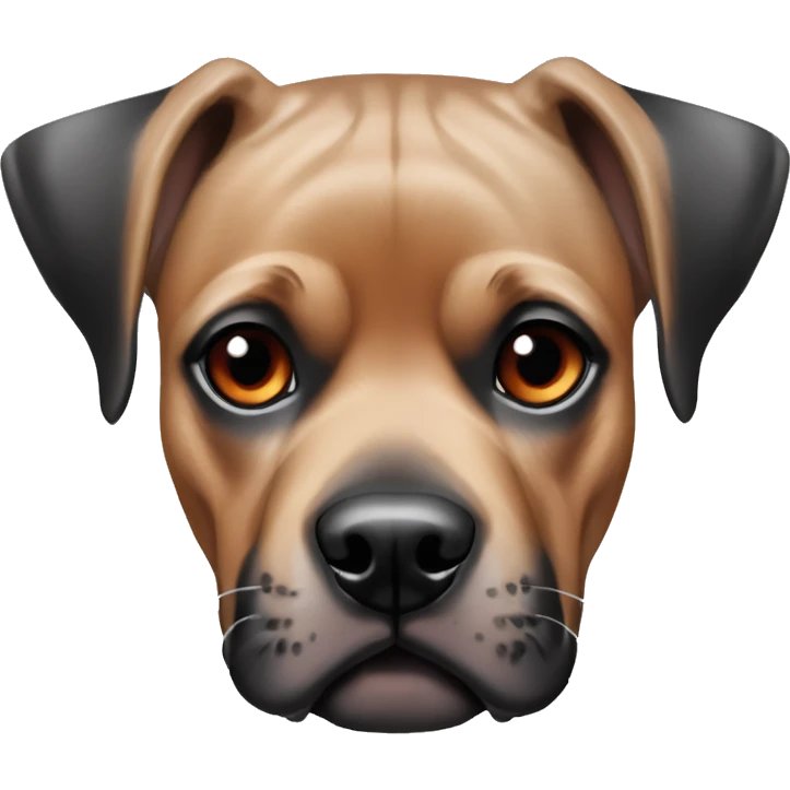 Doberman pug Rottweiler tiger silver red black with cropped ears pricked ears emoji