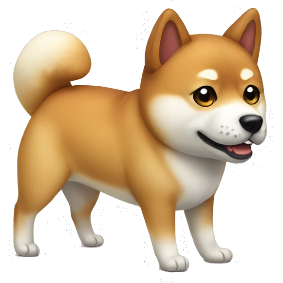 Shiba inu dog emoji