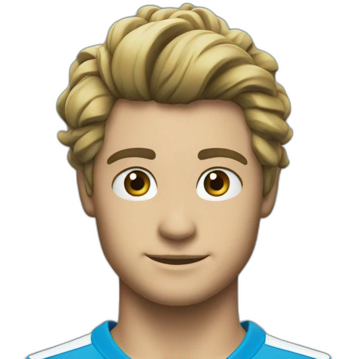 Napoli blue N logo emoji