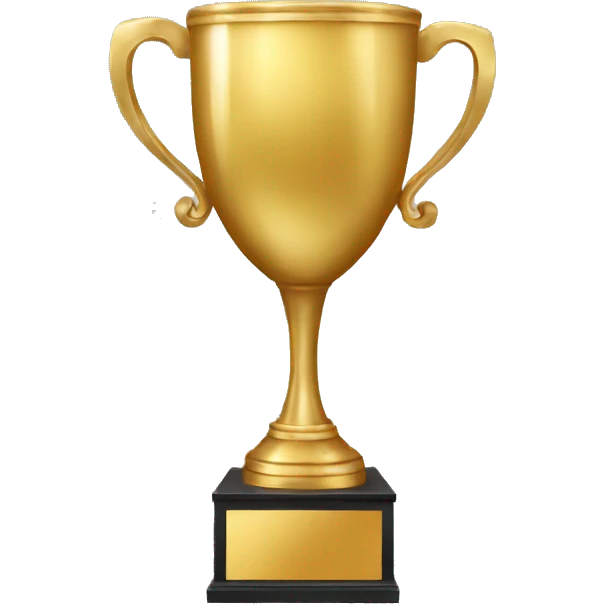 gold trophy emoji