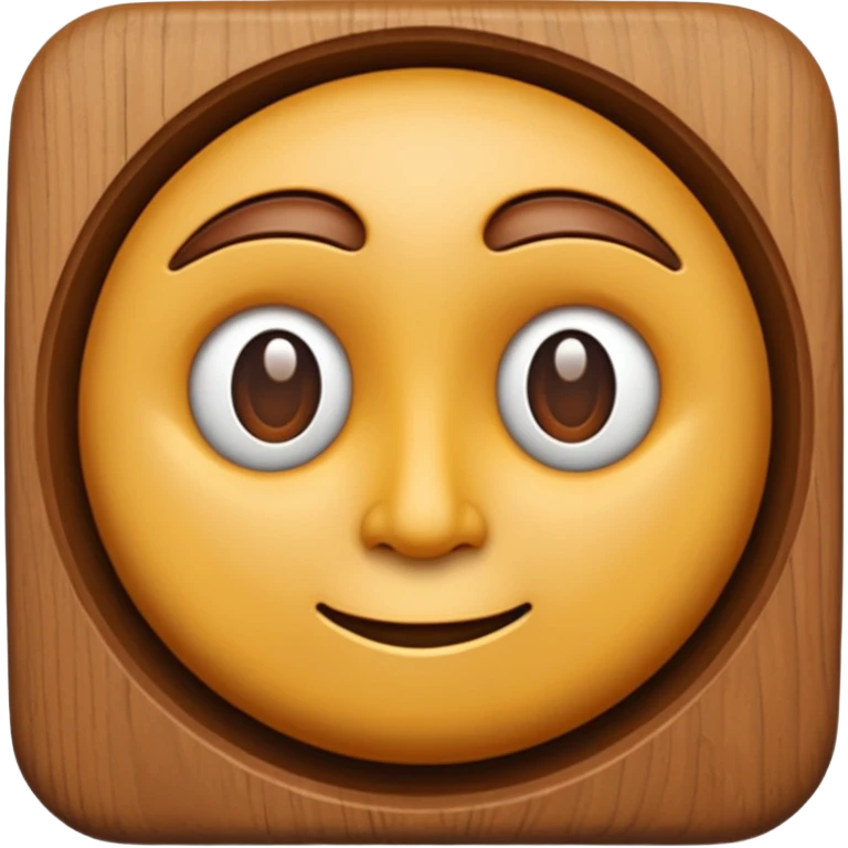 wood Sculpture emoji