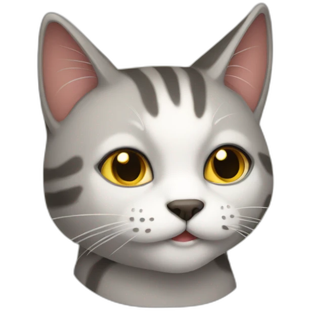 Gato saludando emoji