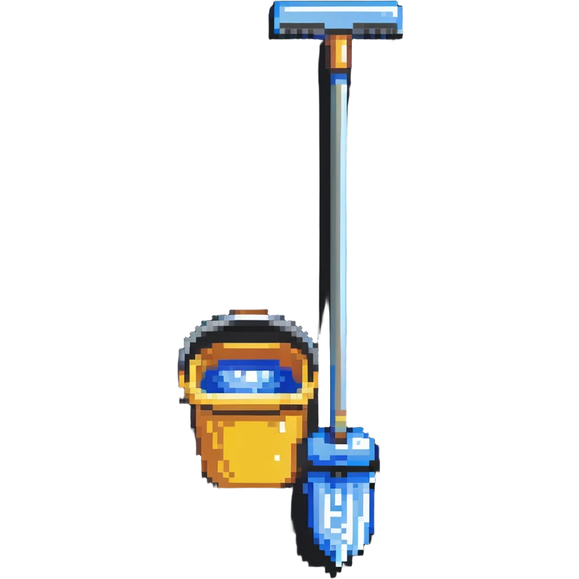 A cleaning tool emoji