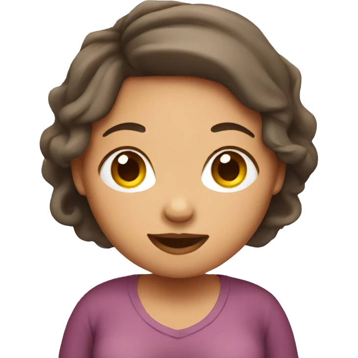 pregnant female emoji