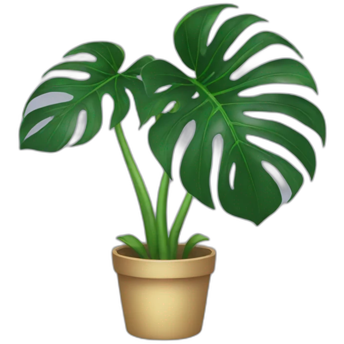 monstera emoji