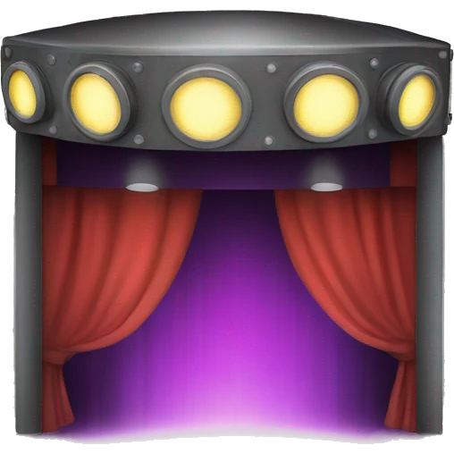 stage lights emoji