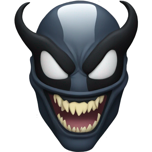 venom mask emoji