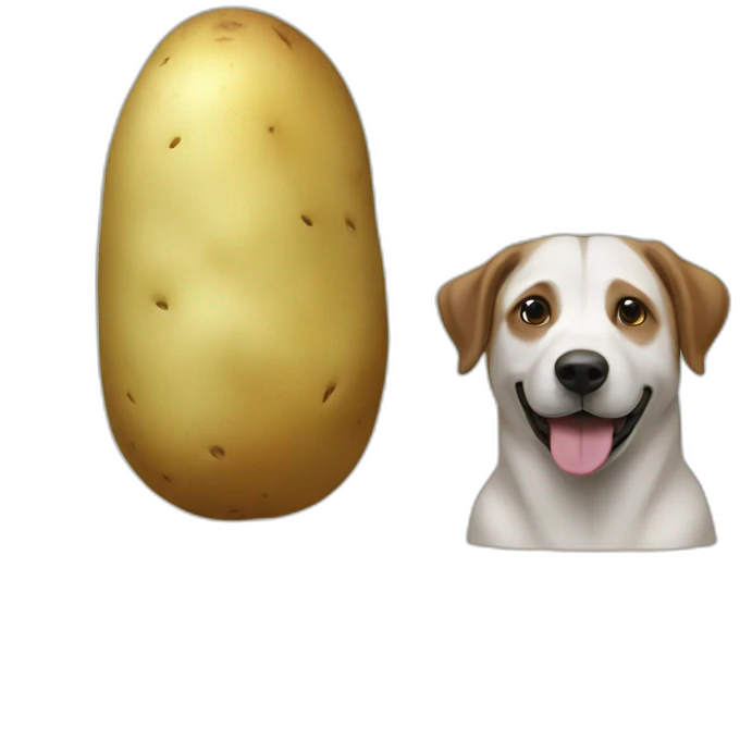 Lukashenco and potato emoji