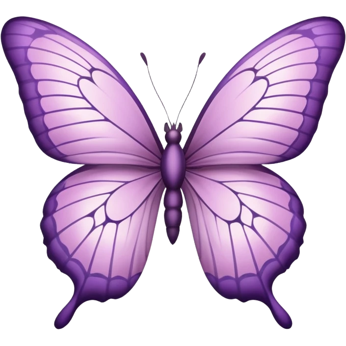 Mauve butterfly emoji