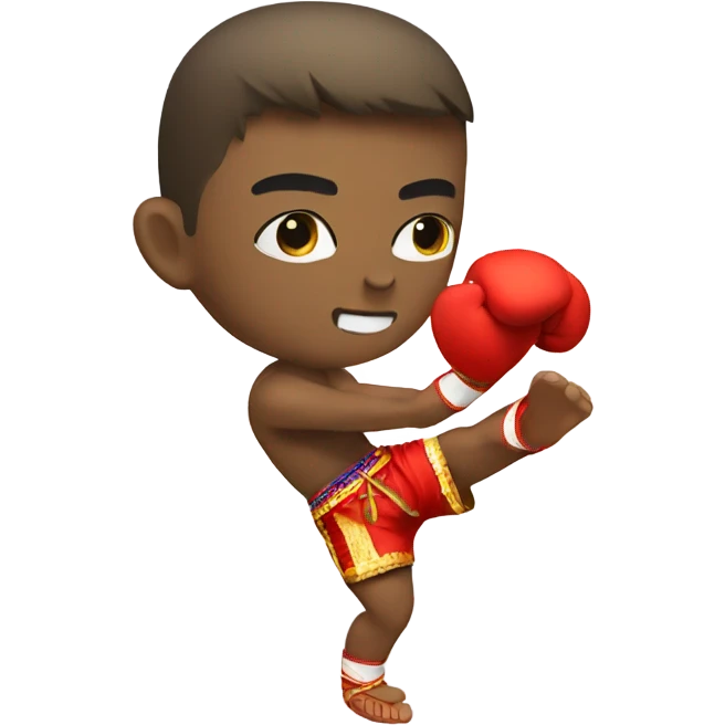Muay thai emoji