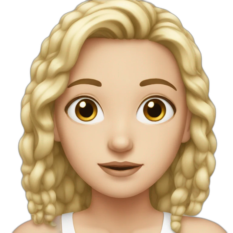 white Girl emoji