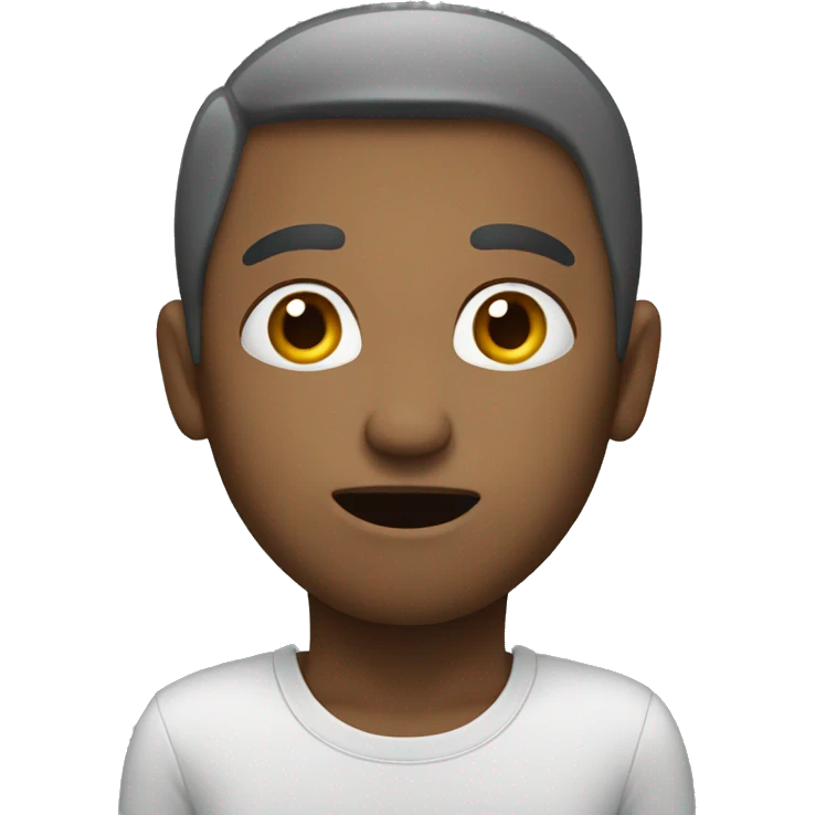 Person looking sideways juging emoji