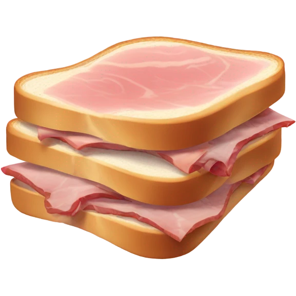 sandwich with ham emoji