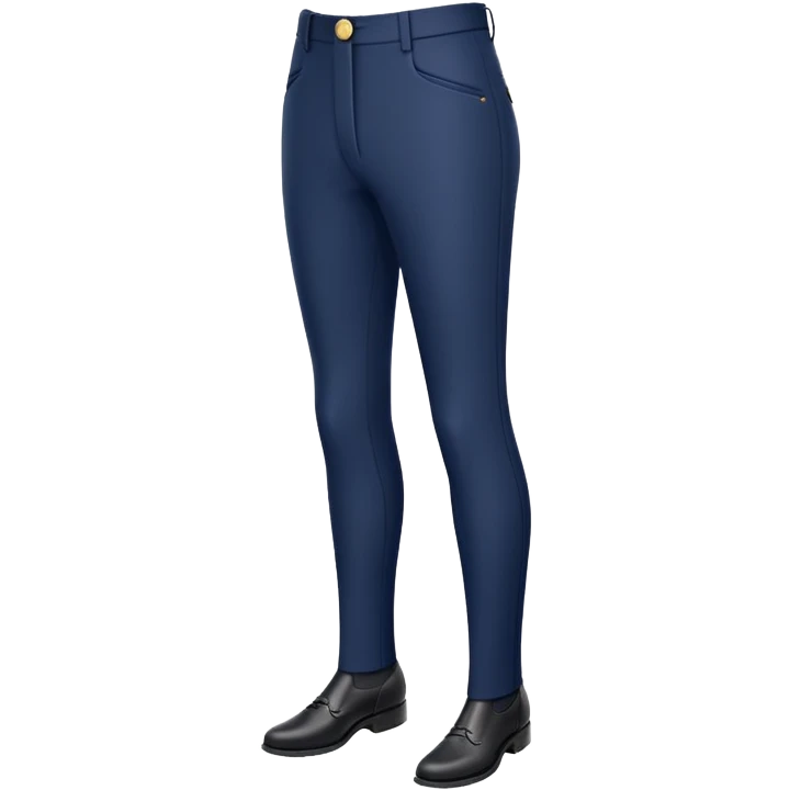 Navy riding pants emoji