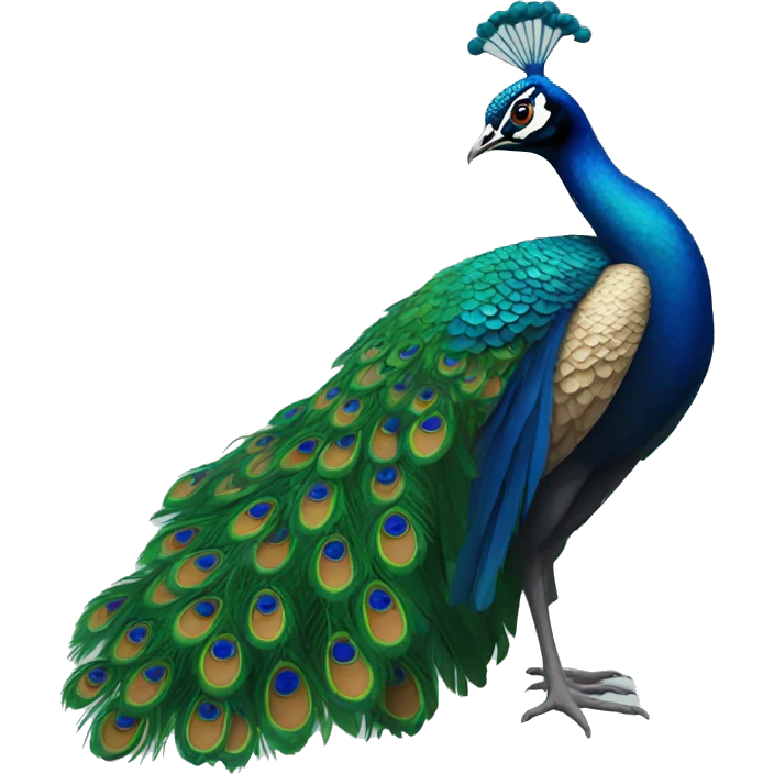 peacock emoji