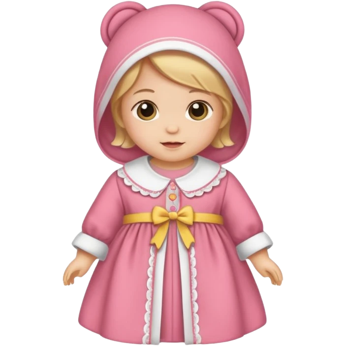baby girl traditional baby clothes emoji